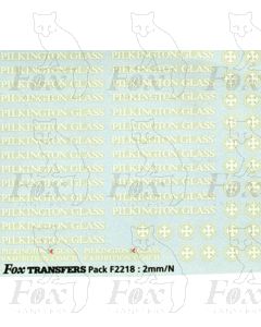 Pilkington Glass Special Train Livery Elements