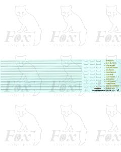 West Highland Hebridean Coach Detailing