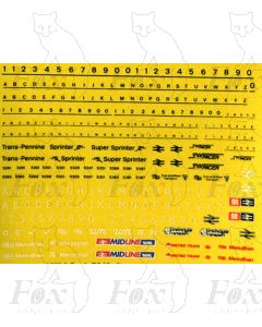 Trans-Pennine & Sprinter Livery Elements