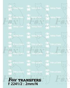 Valley Trains/Tren y Cwm Logo/Motifs