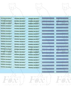 Regional Railways Small Logos/Linking Devices