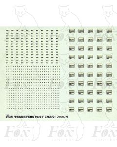 Departmental Data Panels (black)