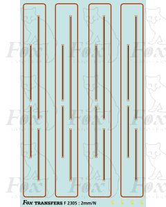 Great Western 150 1835-1985 Locomotive Lining Composite