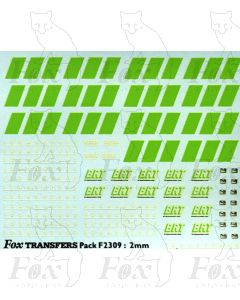 British Telecommunications Class 20 Locomotive Livery Elements