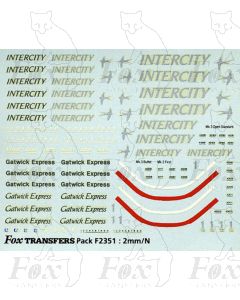 CLASS 47 INTERCITY SWALLOW TRAIN PACK