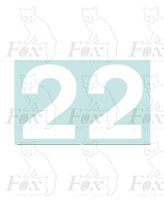 Revised Standard Blue (Large Logo) Livery Loco Numbering