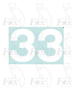 Revised Standard Blue (Large Logo) Livery Loco Numbering