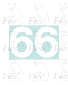 Revised Standard Blue (Large Logo) Livery Loco Numbering