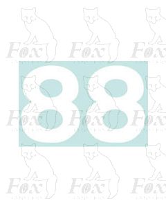 Revised Standard Blue (Large Logo) Livery Loco Numbering