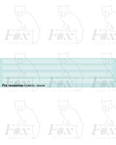 Virgin Mk3 Coach Lining