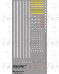 Virgin Mk3 Coach & HST Trailer Car Livery Elements