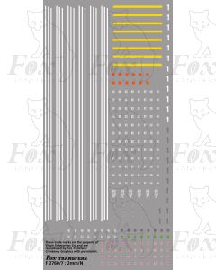Virgin Mk3 Cross Country Coach & HST Trailer Car Livery Elements