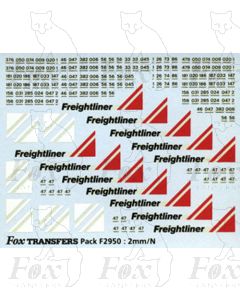 Freightliner Triple Grey Loco Livery Elements