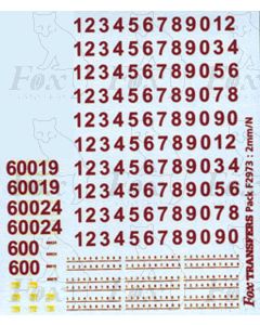 EW&S Early TOPS Numbering Class 60 Locos
