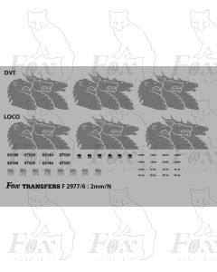 EWS Hospitality Train Livery Elements