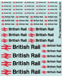 BR logos/double arrows - vehicles/signage