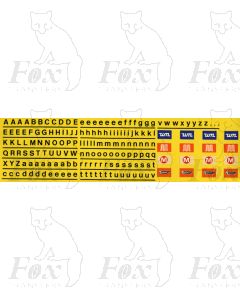 Black Alphabets Signage & PTE Totem Signs