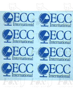 ECC International stainless steel-bodied Tanker Logos