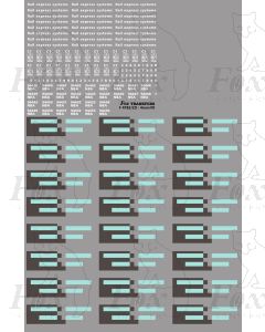 Res NBA vans Logos/Flashes/Detailing (94439-94454)