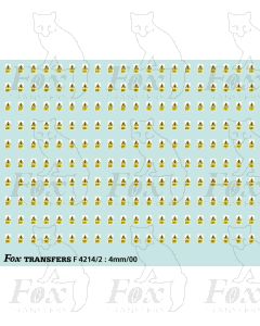 Overhead Live Wire Warning Flashes (1998 design)