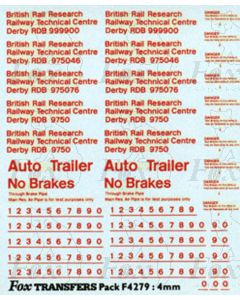 Research Division Later Red/Pale Grey Livery