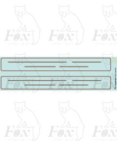 Fine Lining for Great Western 150 : 1835-1985