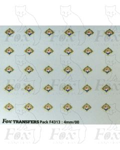 Waterman Railways Loco/Coach Crests