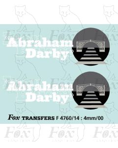 Virgin Abraham Darby Logos (Mk3B DBV 82127)