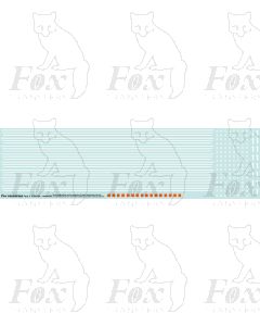 Virgin Mk2 Coach Lining/Detailing