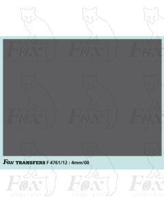 Virgin Grey Obiteration Patch