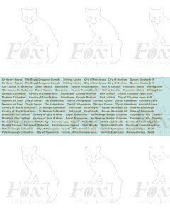 GNER Class 91/43/82 Namesets (as at Spring 2004)