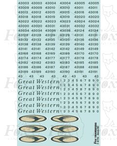 GWT Complete Livery Elements for HST Power Cars