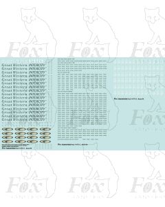GWT Complete Livery Elements for 8 HST Trailer Cars