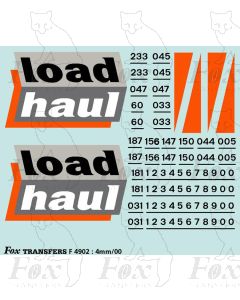 Loadhaul Class 60 Loco Livery Elements