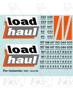 Loadhaul Class 60 Loco Livery Elements