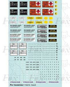 TEA Bogie Oil Tanker Graphics