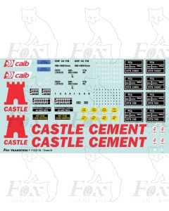 CASTLE CEMENT PCA Tanker Full Livery