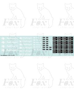 HEA hopper Railfreight livery pack - 16 vehicles