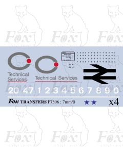 Technical Services/Central Services Class 20/47 Loco Livery Elements
