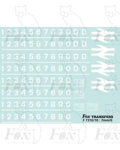 Pre-TOPS D prefixes/numbering/detailing