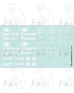 Express Parcels (ex-Blue Spot) Van Livery