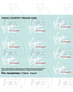 Virgin Cross Country Trailer Car Logos