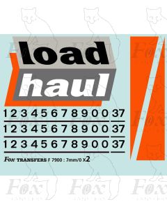 Loadhaul Class 37 Livery Elements