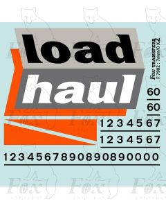 Loadhaul Class 60 Livery Elements