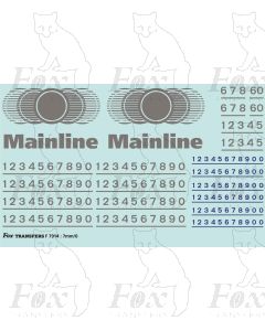 Mainline Freight Class 60 Livery Elements