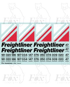 Freightliner Triple Grey Loco Livery Elements