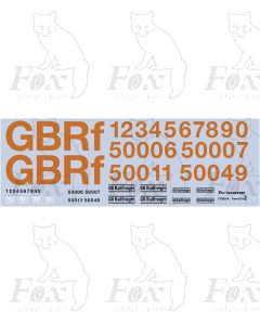 GBRf - GB Railfreight Livery Elements (Class 50)