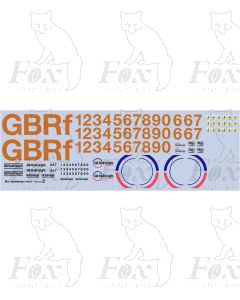 GBRf - GB Railfreight various Livery Elements (Class 66) inc Europorte