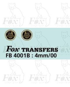 BRS Door badges 1951-56 Scottish