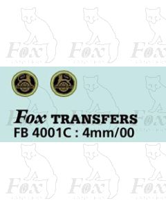 BRS Door badges 1951-56 North Western